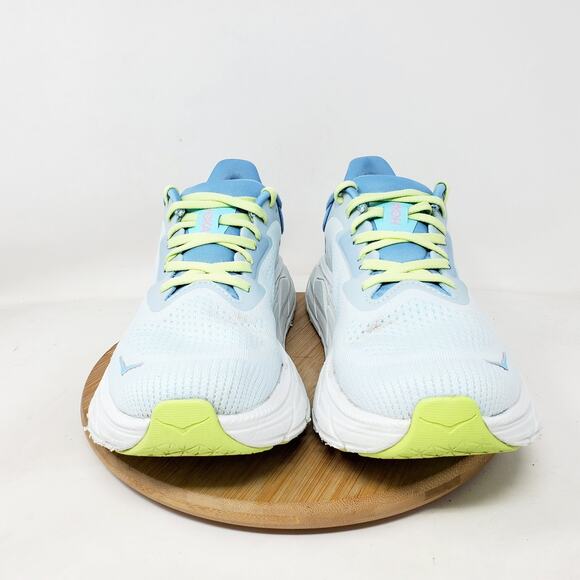 Hoka One One Arahi 7 Shoes Womens 8.5 B Blue Comfort Training Walking Running - Picture 3 of 14